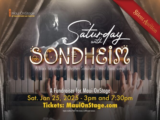 Maui Onstage celebrates Stephen Sondheim with Jan. 25 fundraiser